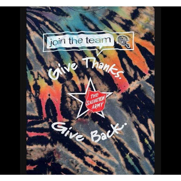 Dallas Cowboys Salvation Army Tie-Dye Long Sleeve - Picture 3 of 4